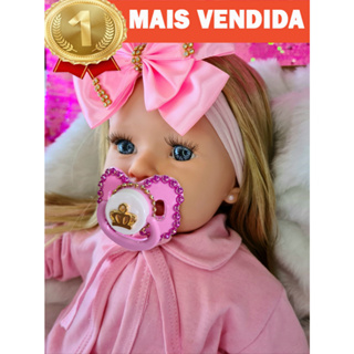 Boneca Reborn Barata Menina 100% Silicone Realista 13 Itens - Cegonha Reborn  Dolls - Boneca Reborn - Magazine Luiza