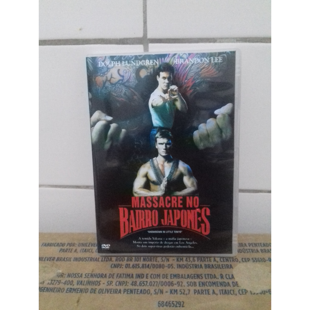 DVD Massacre no Bairro Japonês 1991 Trial Áudio/Dublado hd1080P
