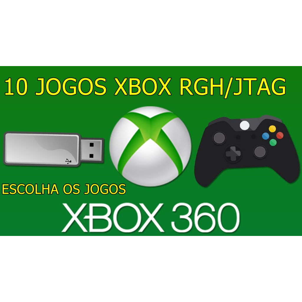 XBOX 360 Desbloqueado 160GB + Jogos