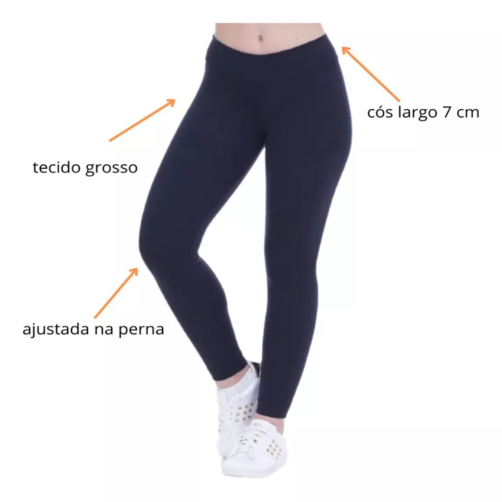 Calça Legging Montaria Cós Largo Modelo Patrícia K2B