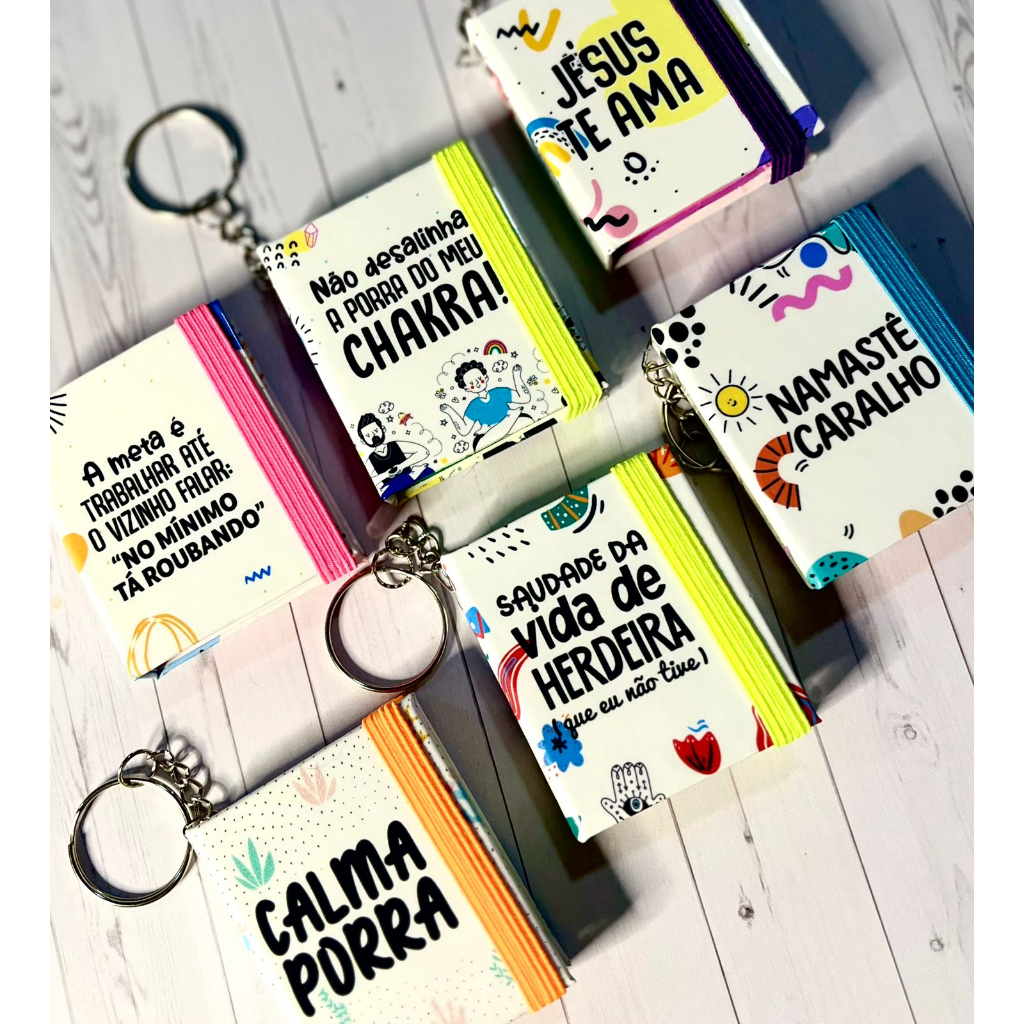 Mini Livros / Mini Livrinhos / Mini Books / Livrinhos - Coleção: Aloha Só Que Não