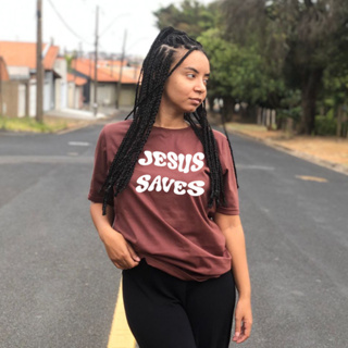 Camiseta Tshirt JESUS SAVES Premium Original - OFERTA RELAMPAGO