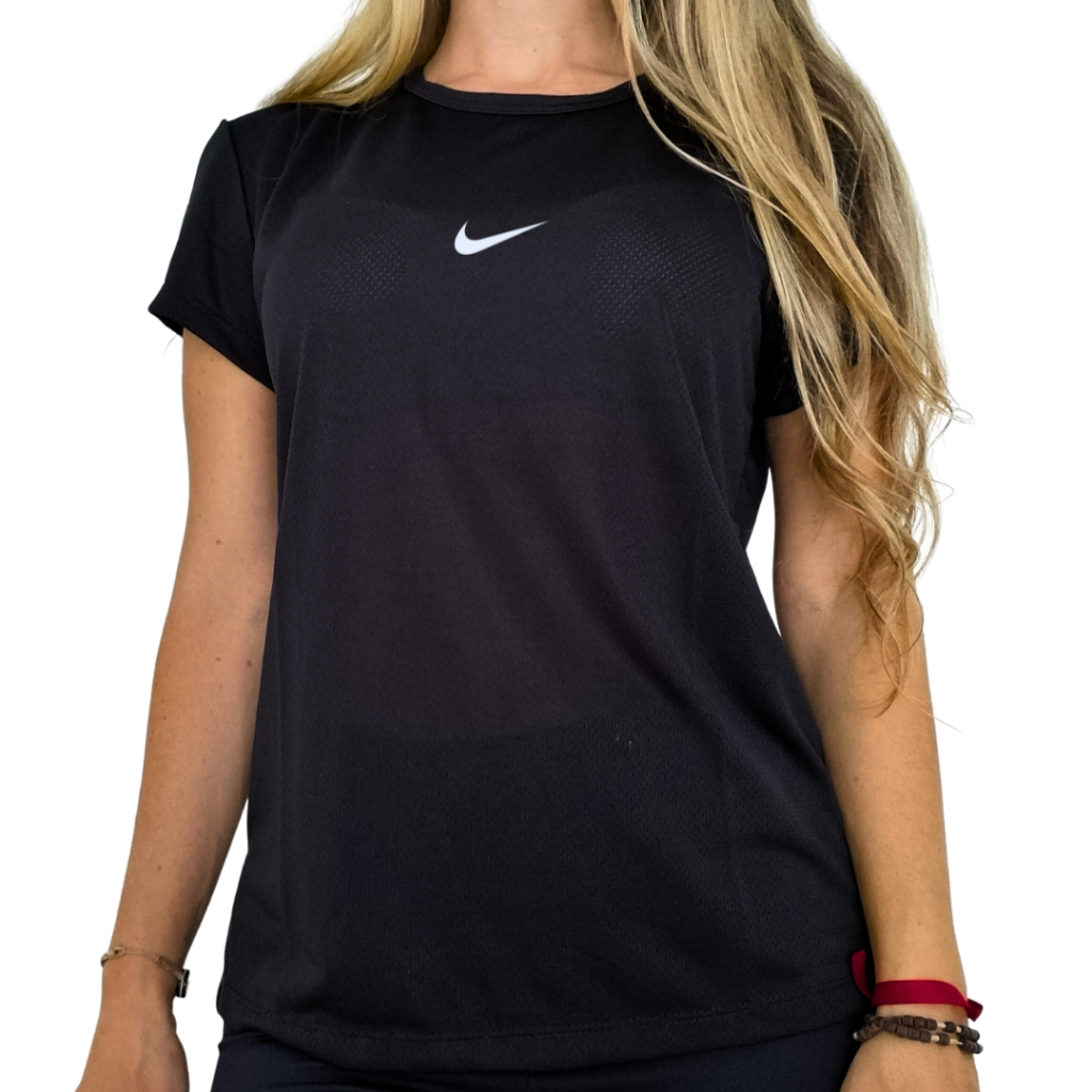 Cropped Fitness Venari Básico Preto - Camisa e Camiseta Esportiva