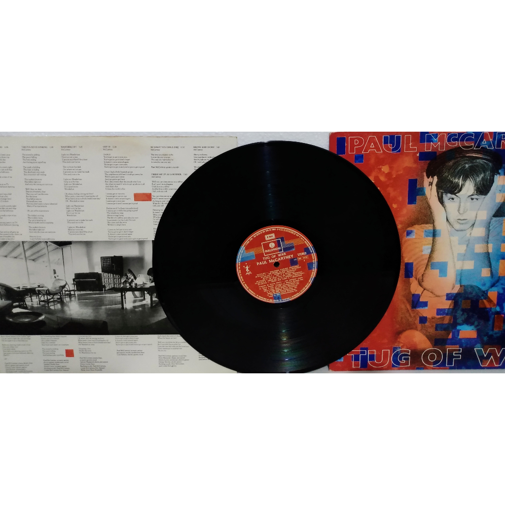Lp - Paul McCartney - Tug Of War (Ebony And Ivory) - 1982 | Shopee
