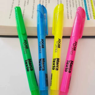 Marca Texto Jocar Office Para Destacar Textos e Documentos Marcadores De Texto nas em Oferta na Shopee