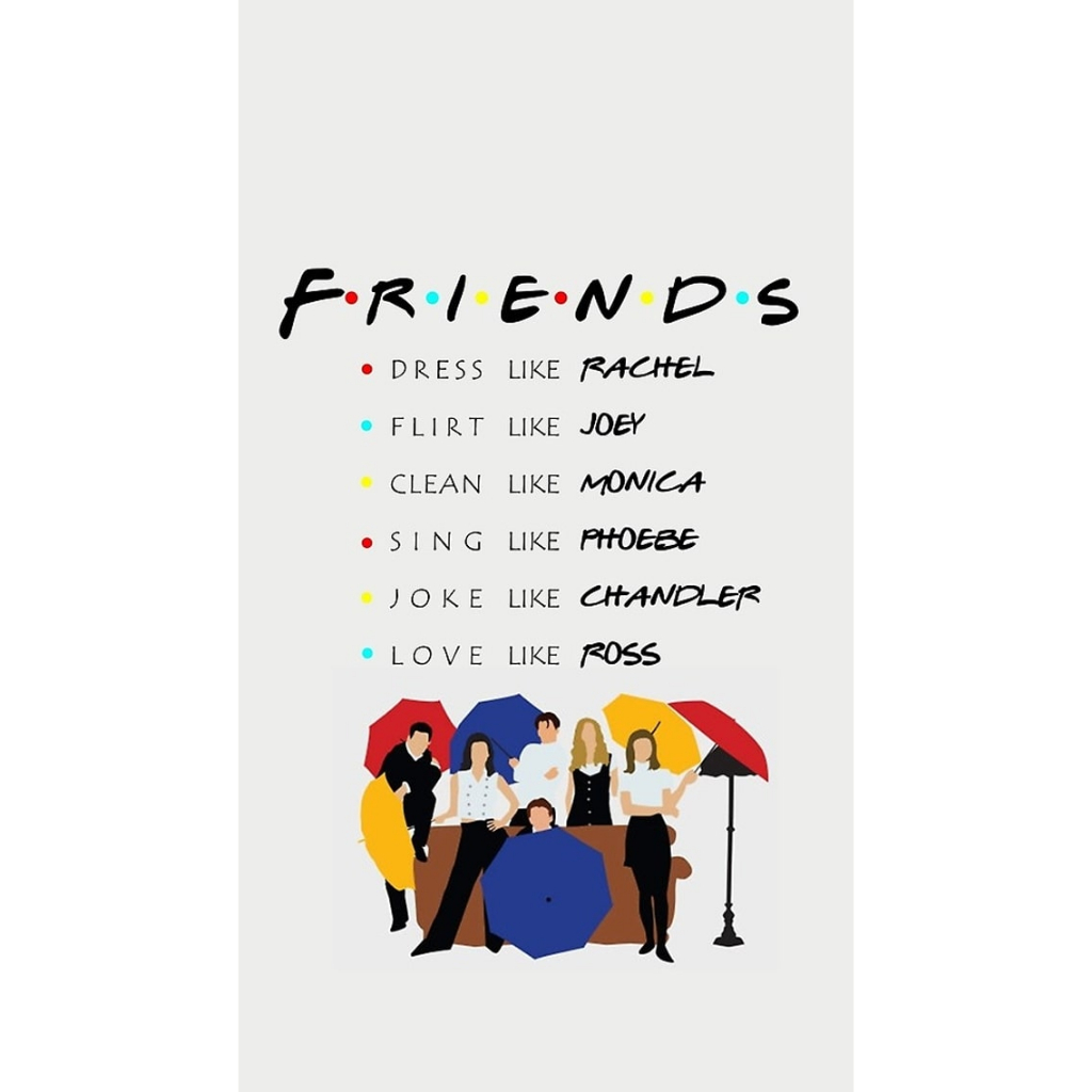 FRIENDS 14x20cm Quadro Decorativo Mdf Placa Decoração | Shopee Brasil