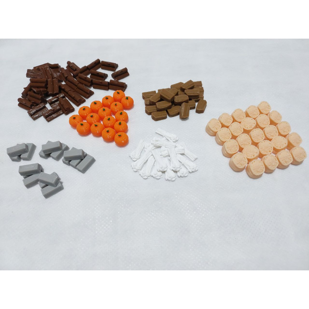 Agricola Board Game - Recursos (PRODUZIDO EM 3D).