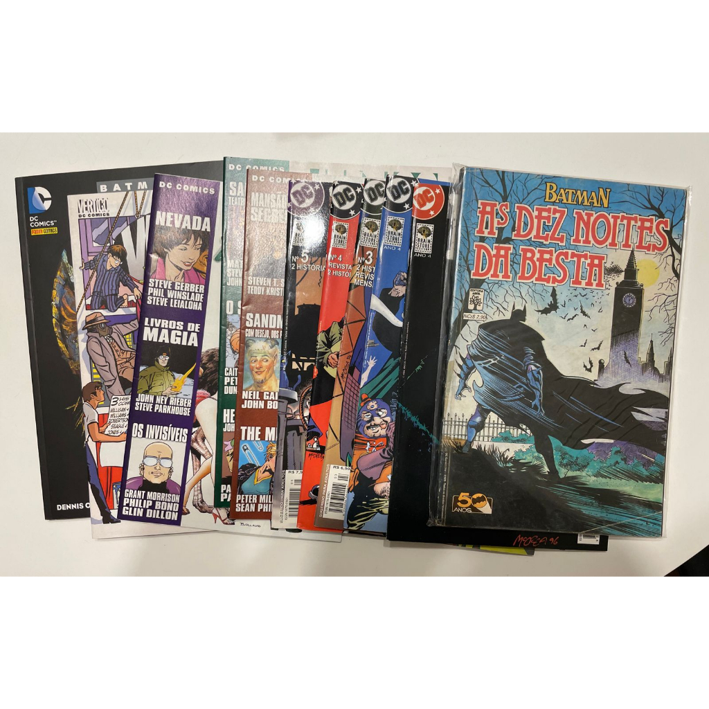 Lote de Revistas do Batman e Hitman (8 edições) | Shopee Brasil
