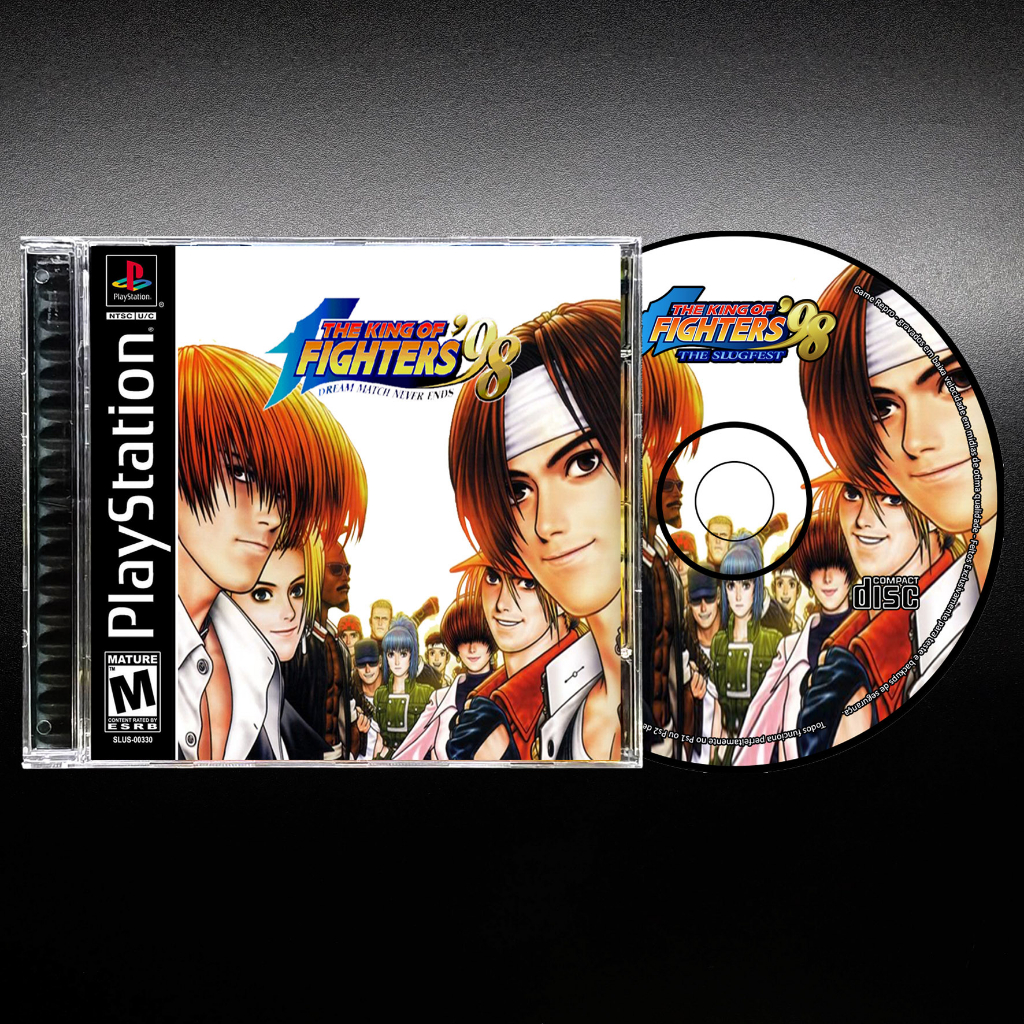 THE KING OF FIGHTERS '98 - DREAM MATCH NEVER ENDS [PSONE BOOKS] [SNK BEST  COLLECTION] - (NTSC-J)