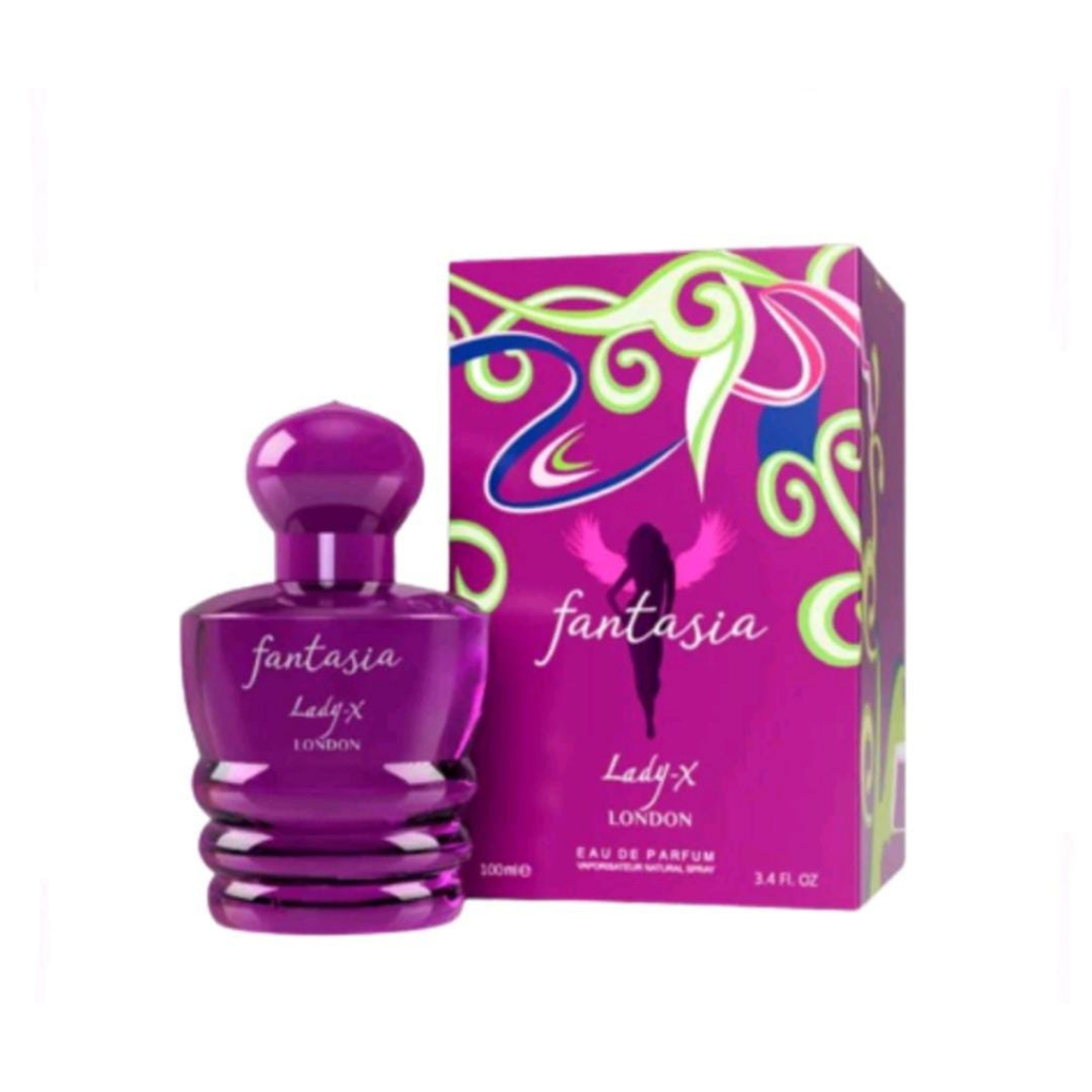 Fantasia Lady X London perfume feminino 100ML EUA DE PARFUM Shopee