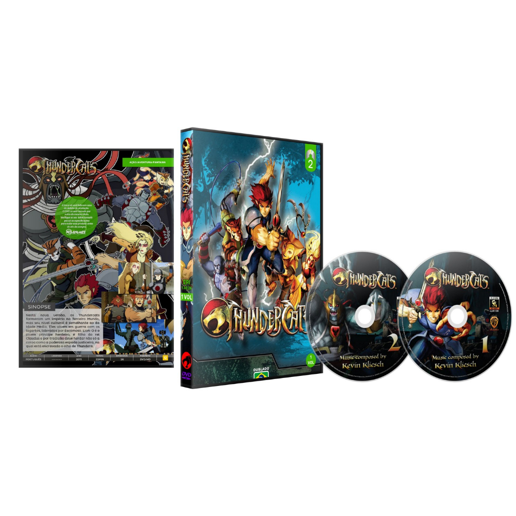 Dvd Thundercats 2011 Série Completa | Shopee Brasil