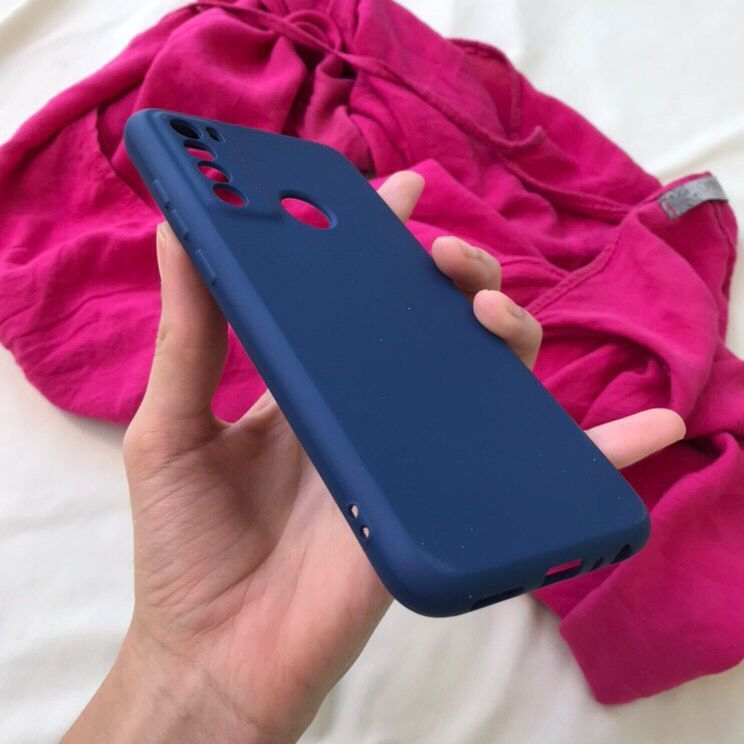 Capa Capinha Redmi Note 8 Aveludada Case Silicone aveludada protege 100%