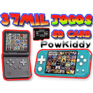 Super cartão 37Mil jogos Powkidd V90 Q90 Custom Rom Atualizada 2023