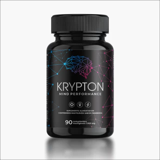 Krypton Nootrópico 90 Comprimidos 1000mg Sabor Framboesa