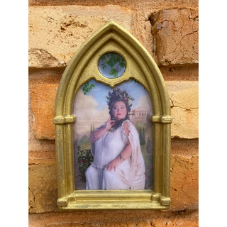 Quadro mulher gorda Harry Potter feito em impressão 3D