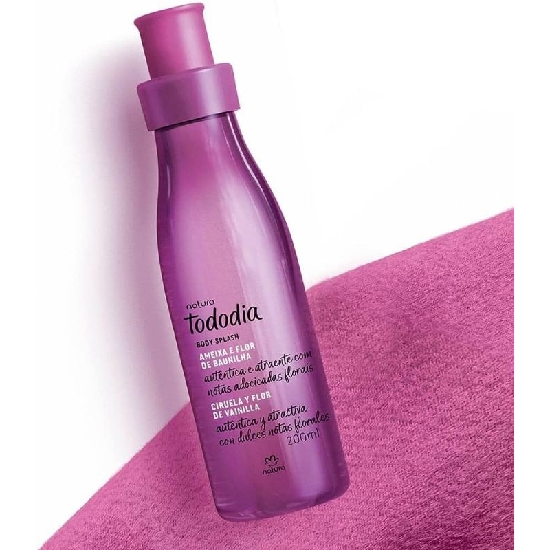 Body Splash Todo Dia Ameixa e Flor de Baunilha Natura 200ml | Shopee Brasil