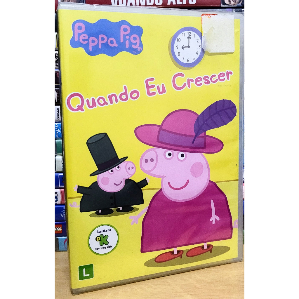 DVD Peppa Pig Quando Eu Crescer (Original Lacrado) | Shopee Brasil