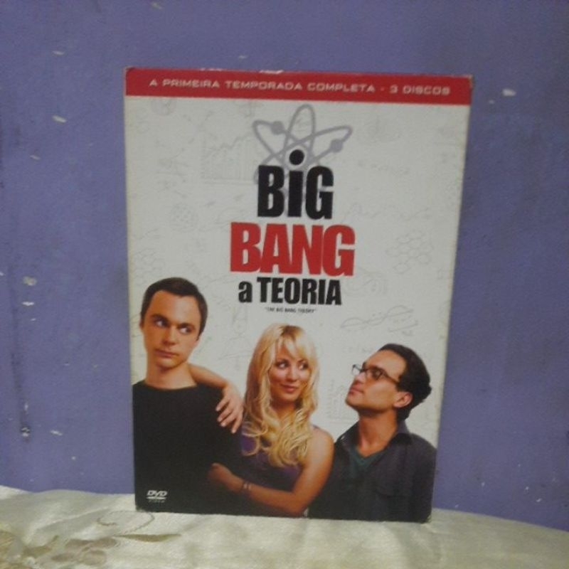 DVD Big Bang A Teoria - The Big Bang Theory - A primeira temporada ...