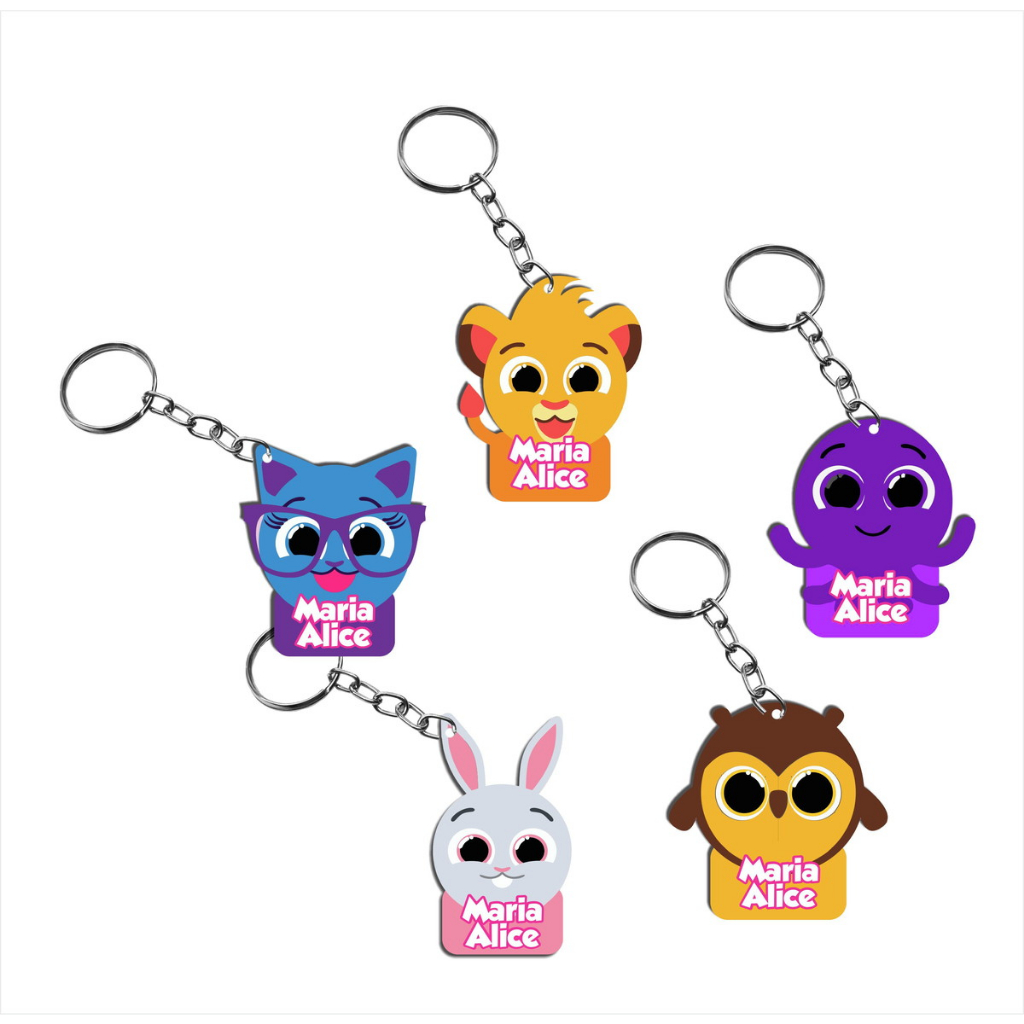 Chaveiro Lembrança Kit Bolofofos personalizado | Shopee Brasil