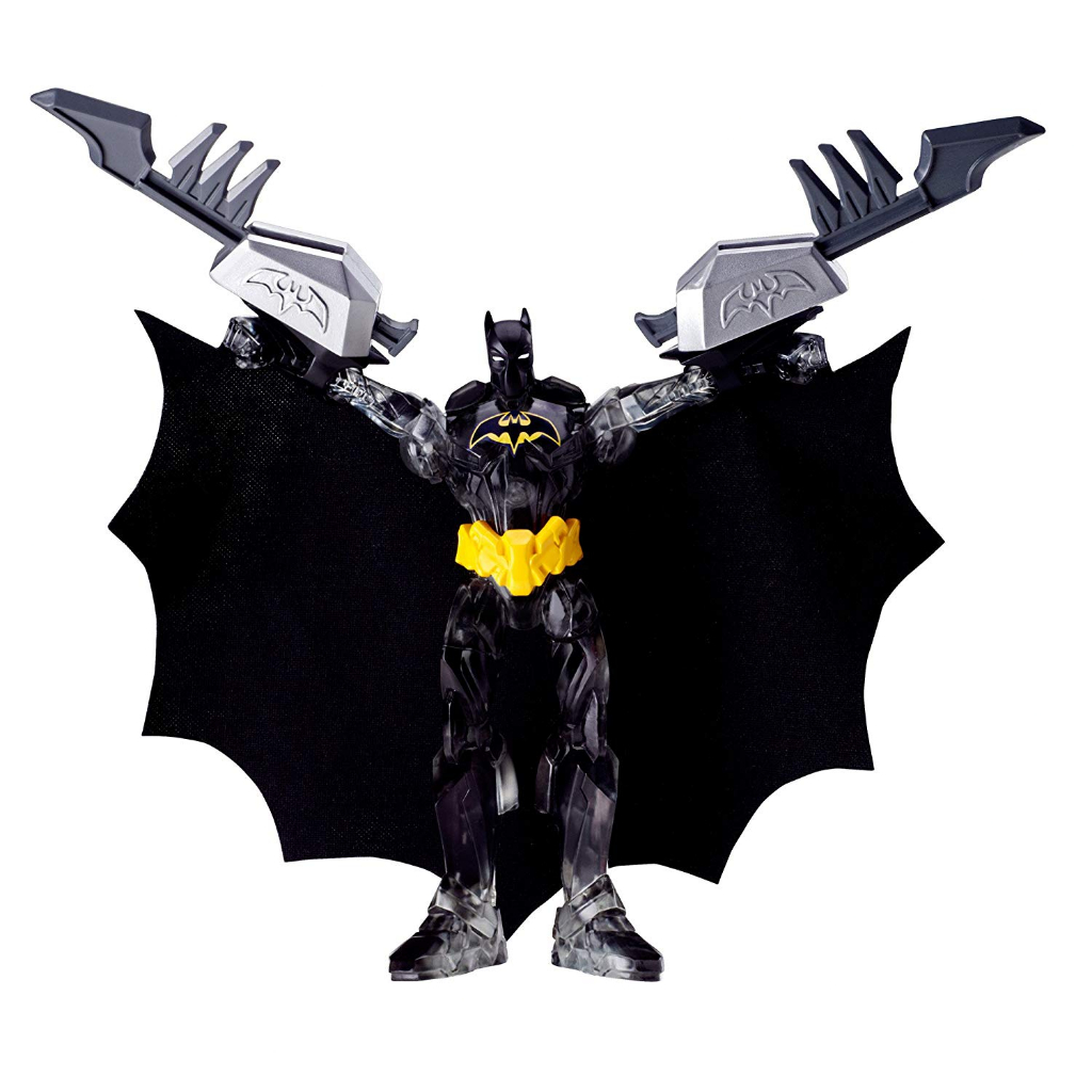 Bonecos de A o Action Figure Batman Battle Cape Unlimited Power Attack Mattel