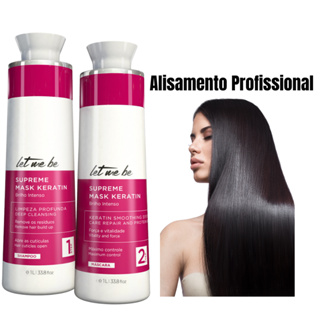 Let Me Be Escova Progressiva Supreme 2 passos de 1L - MS Hair