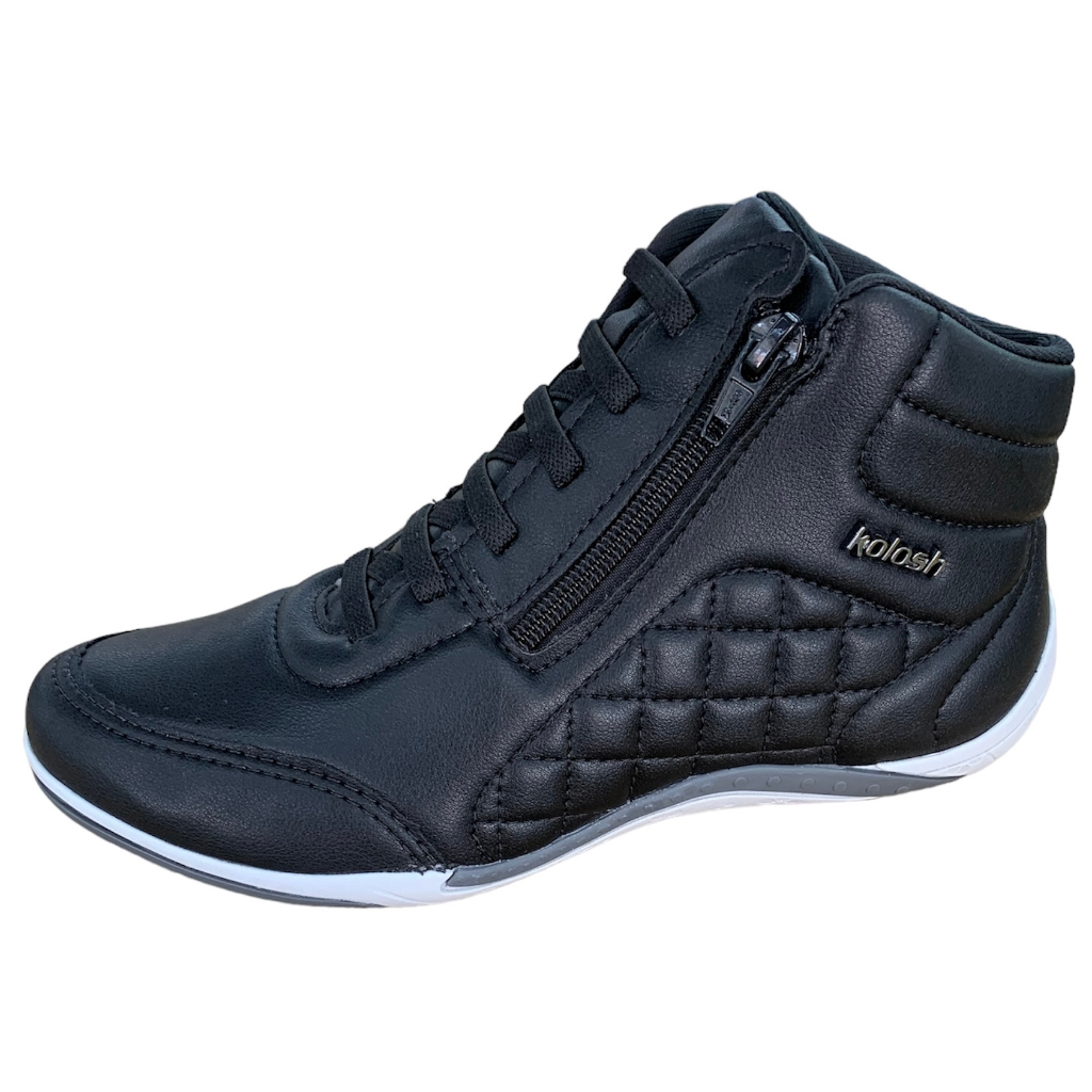 Kolosh Tênis Cano Alto Bota Elástico e zíper C1285 Números 33 Ao