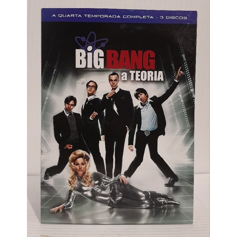Dvd Big Bang - A Teoria - 4ª Temporada - 3 Discos - Original Usado ...