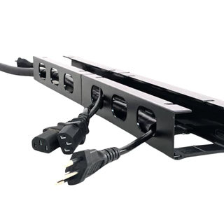 Organizador de cabos e fios guia de cabos baixo mesa Setup gamer esconder cabos do PC elétrica canaleta para cabos
