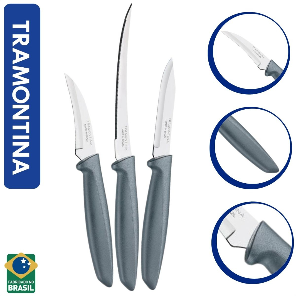 Faca para Churrasco 8 Pol. - TRAMONTINA-22938108