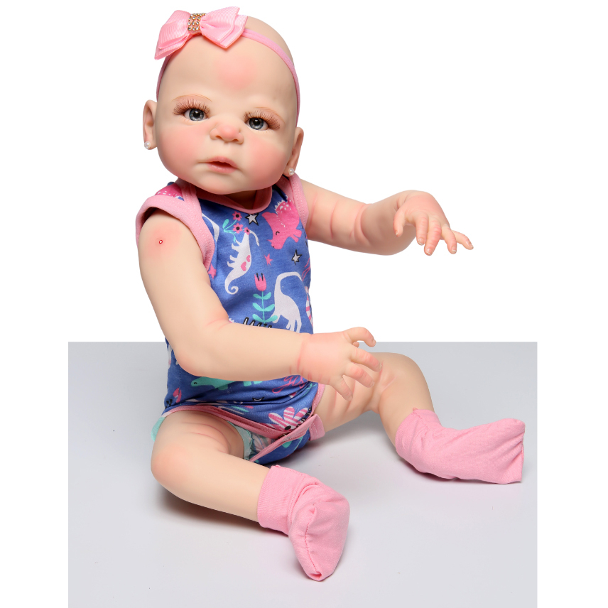 Mundo Kids - Bebê Reborn Original Menino e Menina corpo de Silicone