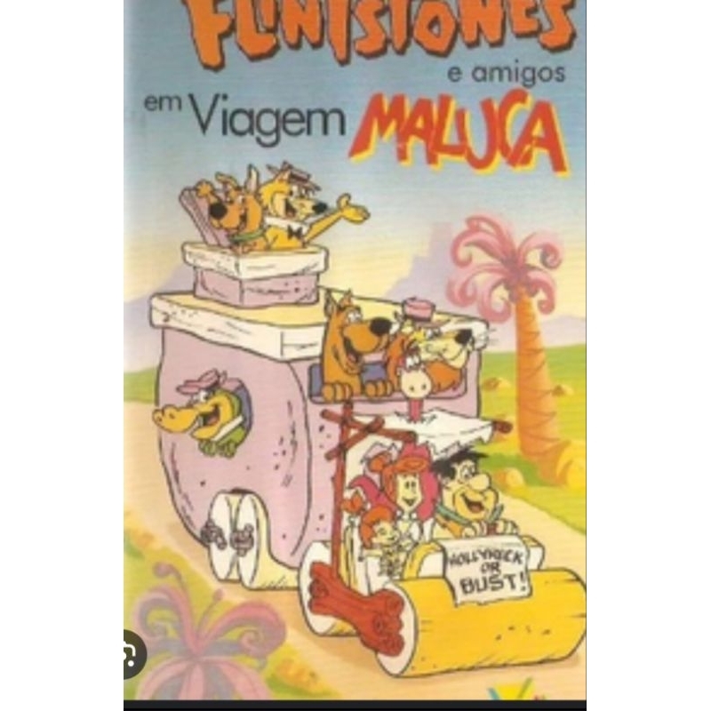 DVD OS FLINTSTONES E A VIAGEM MALUCA | Shopee Brasil