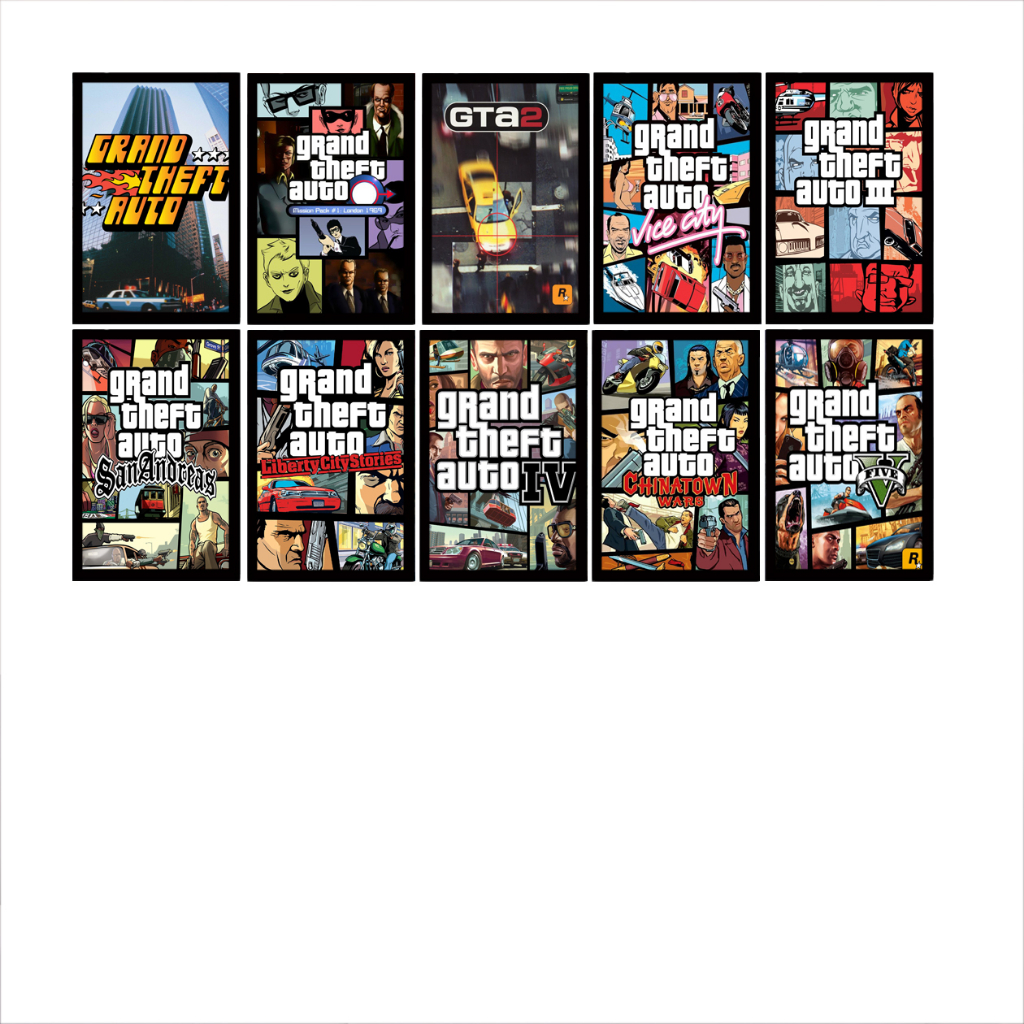 Coletânea Jogos Gta Grand Theft Auto 10 Placas Decorativas - GTA 5, Grand Theft Auto V, Mapa de GTA 5, Decoração Gamer, Quadro Decorativo Gamer, Poster GTA 5, Placa de MDF, Arte Gamer, PlayStation, Jogos de Ação, Decoração de Interiores, Presente Gamer