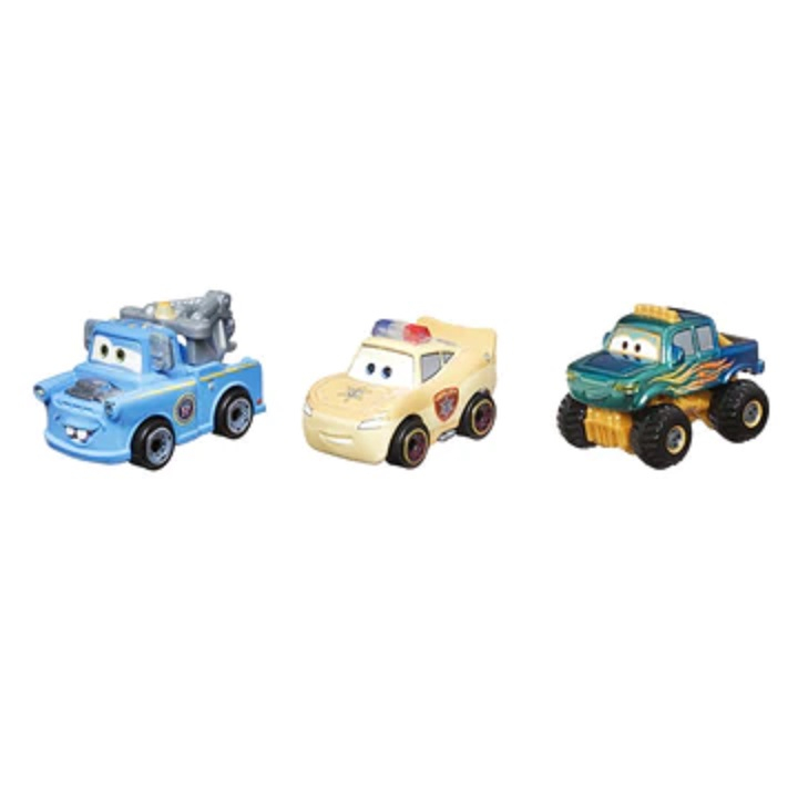 Disney Cars Mini Racers President Mater Deputy Hazard McQueen Ivy