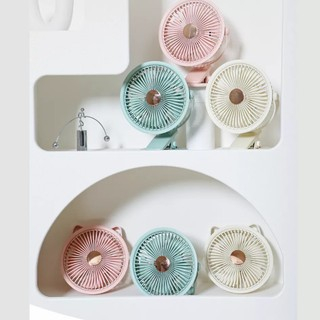 Ventilador USB de Mesa Portátil com 3 Velocidades
