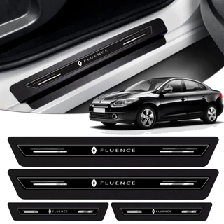 Kit 8pç Soleira Protetor Porta Fluence 2011 2012 2013 2014 2015