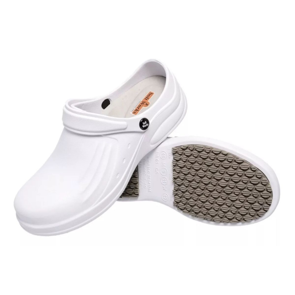 Sapatos hospitalares sale crocs