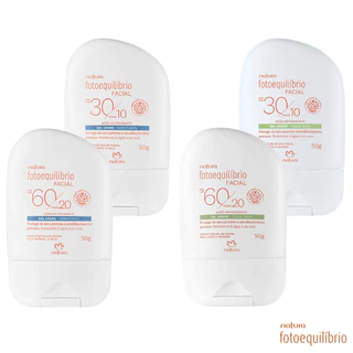 Loção Protetora Facial FPS 60 ou FPS 30 / FPUVA20 - 50ml (Natura Fotoequilíbrio): Protetor Solar Pele Mista e Oleosa ou Pele Normal a Seca