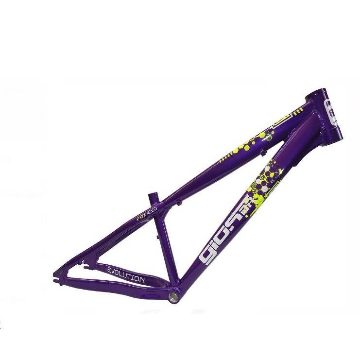 Banco Gios Selim GI-1109 Bike Wheeling Bmx (Roxo Neon)