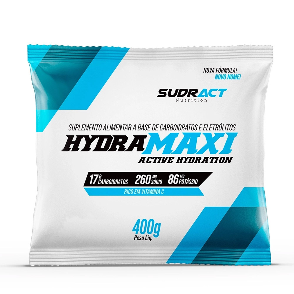 Isotônico Hydramaxi 400g - Carbo + Eletrólitos - Sudract
