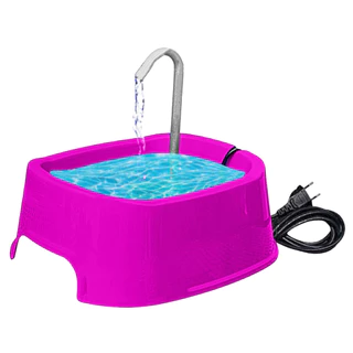 Fonte bebedouro automático para gatos e cães 1l bivolt com filtro refrescante