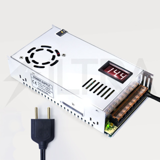 Fonte Automotiva Chaveada 12V 90A para Som Módulos Carregamento de Bateria Fita LED Radiocomunicadores Bivolt 13,8V 14,4V 90 Amperes + Extensao Cabo substitui Taramps JFA Usina Stetsom Pirâmide Colmeia