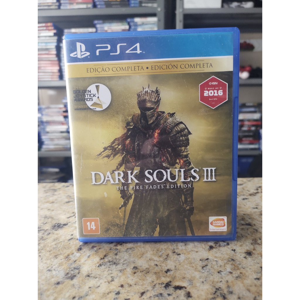 Jogo Dark Souls III: The Fire Fades Edition - PS4 - Jogos PS4