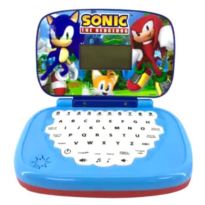 MiniGame Laptop Infantil Educativo Sonic - Candide