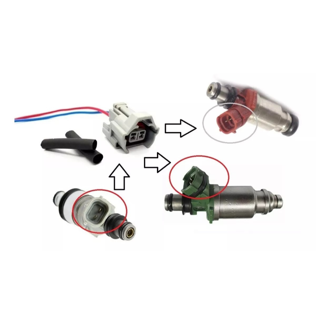 Conector Chicote Bico Injetor Nippon Denso Tc1144 Ete5724 | Shopee