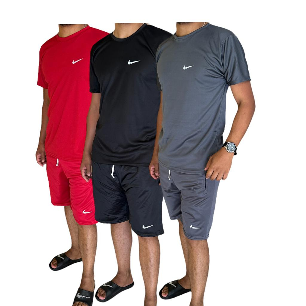 Combo 3 Bermudas e 3 Camisetas Leve Mais Por Menos