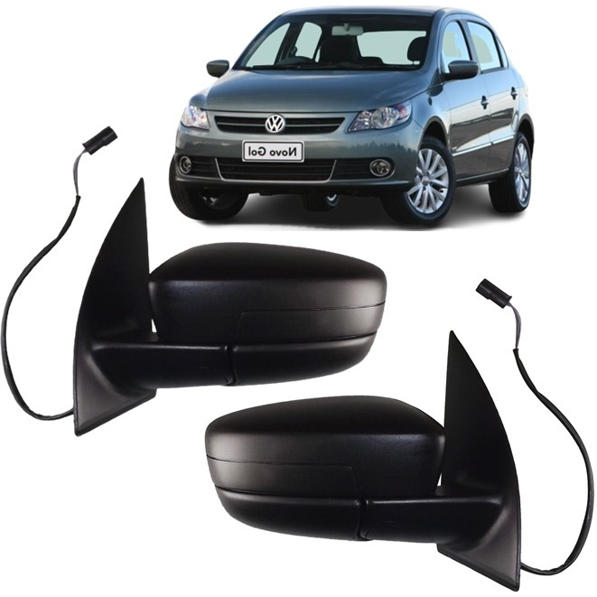 Retrovisor Espelho Gol Voyage G5 2008 / 2012 Elétrico Par | Shopee Brasil