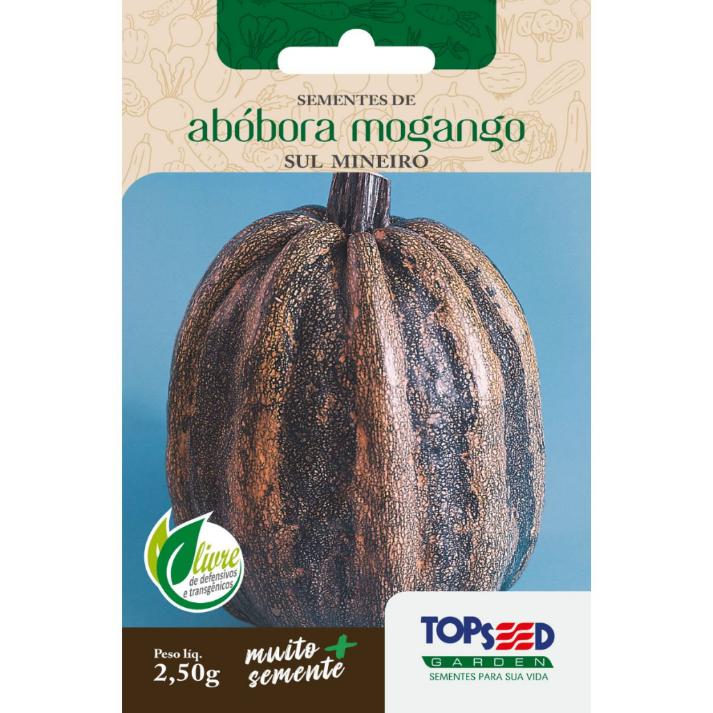 Sementes de Mogango 2,50g - Topseed Linha Tradicional Hortaliças ...