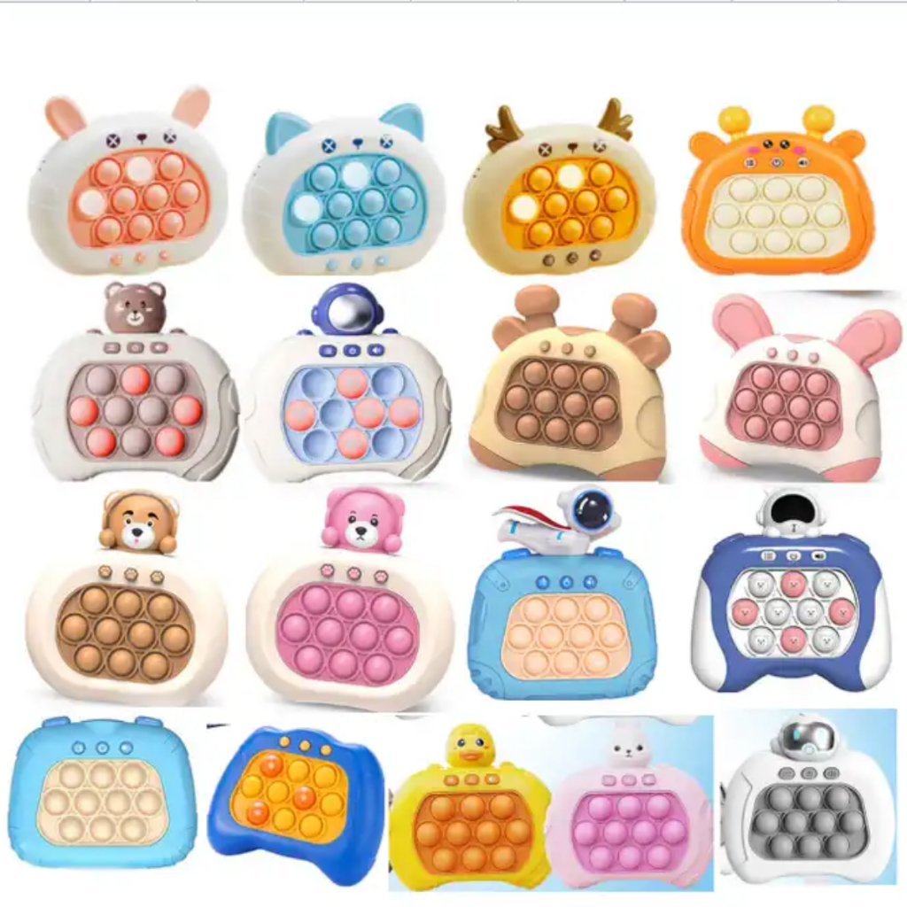 Pop It Pro Eletrônico Fidget Brinquedo para Alívio de Estresse Tabuleiro de Xadrez Push Bubble