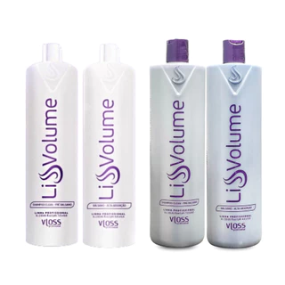 VLOSS Kit LISS VOLUME SHAMPOO+BALSAMO 2X1PROGRESSIVA-Monte