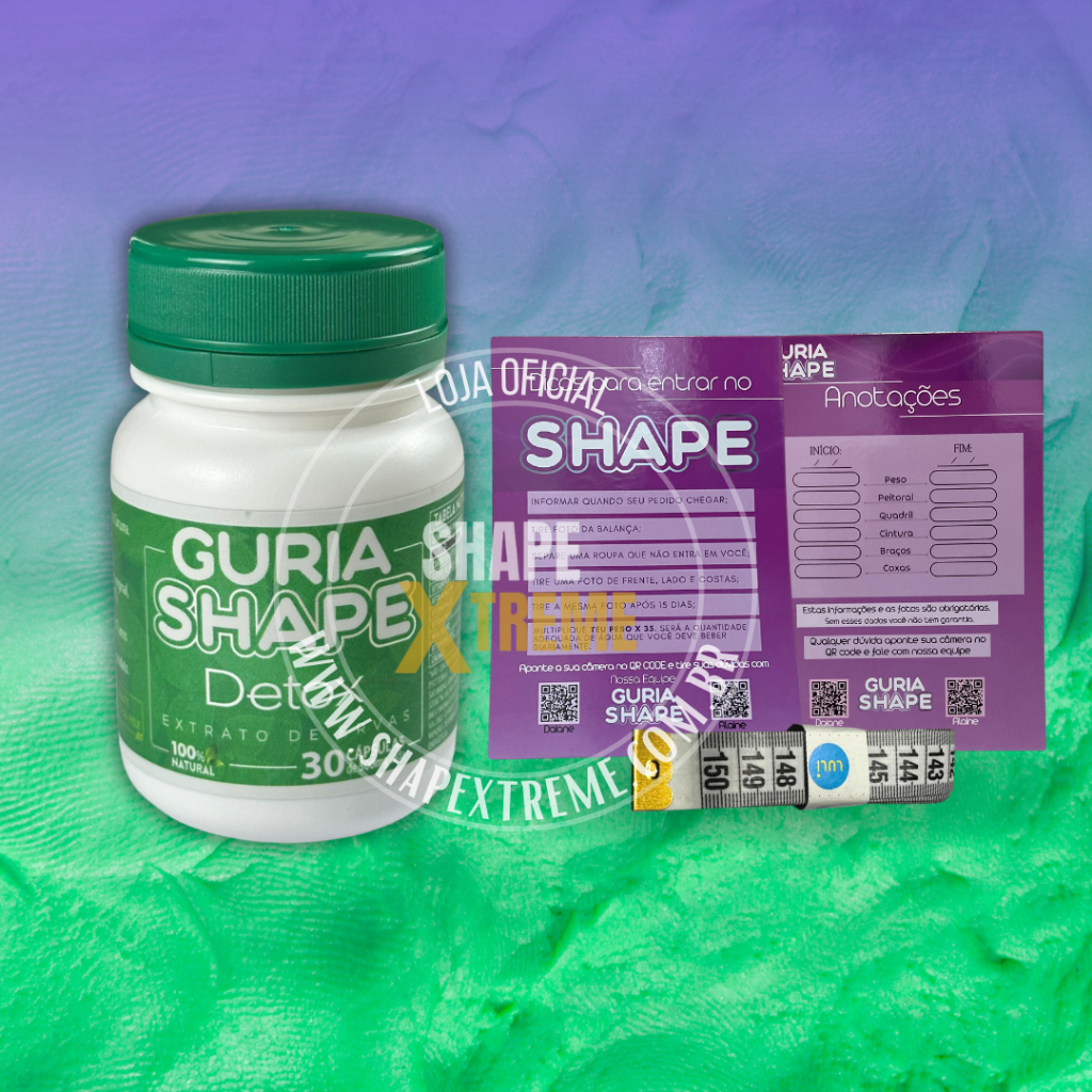 Guria Shape - Detox Queima natural de gordura Corporal | Shopee Brasil
